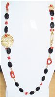 Collana Morfea Gioielli Donna in Ottone Corallo 0010125 - 0010125